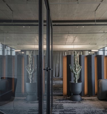 Modern office interior for the logistics company Vitlaima in Kaunas