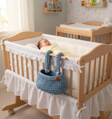 panier suspendu lit de bébé