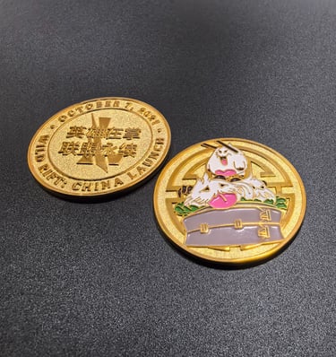 Riot games wild rift china launch pin 24k gold