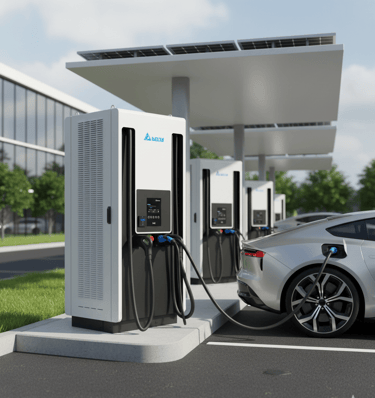 Delta Ultra fast charger Qatar