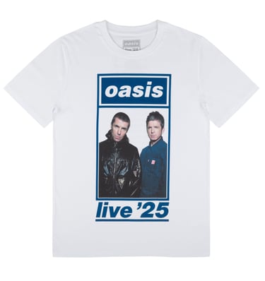 Oasis World Tour T-Shirt White