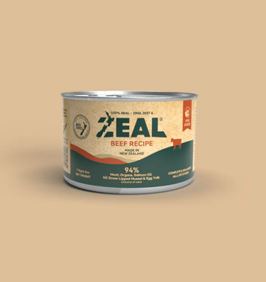 Zeal New Zealand Wet Food Beef Recipe for Dogs