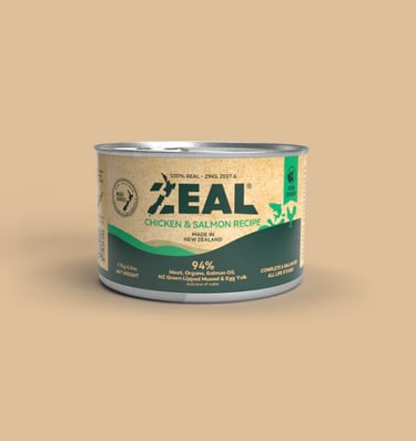 Zeal New Zealand Wet Food Chicken & Salmon Recipe for Dogs