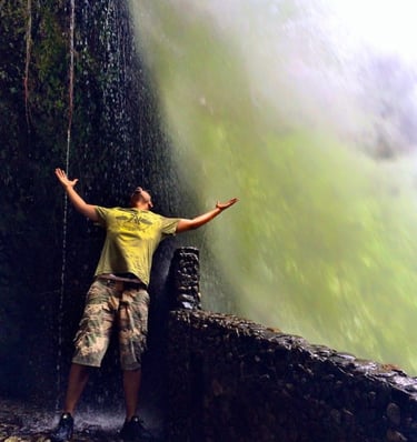 Waterfall banos ecuador
