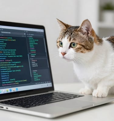 Engineer analyzing logs on multiple screens to resolve a Kafka production failure.