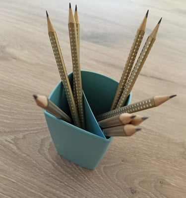 le crayon d'or récompense les progrès et résultats obtenus