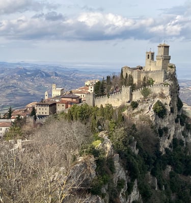 San Marino old town