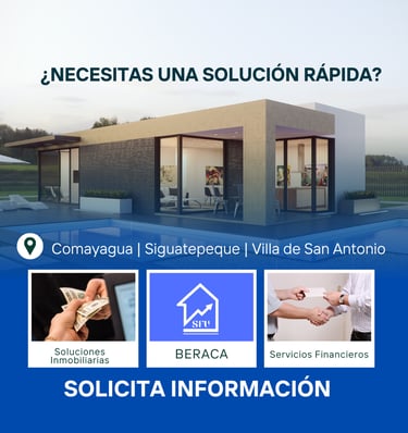 Promoción de Inversiones Inmobiliarias Beraca en Comayagua