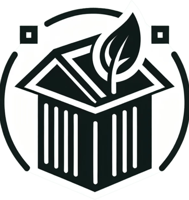 Kontejneri za stanovanje sa kosim krovom logo