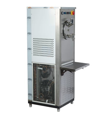 Ice cream churner machine manufactured by Om Sai Refrigeration
