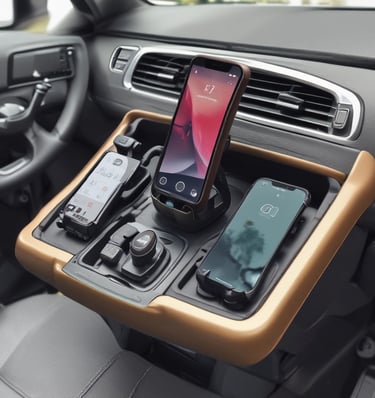 A stylish kitchenware display featuring various items.