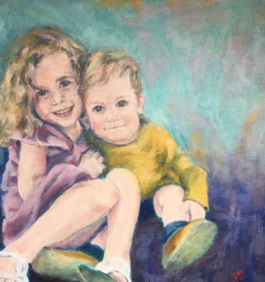 sybille ingold portraitiste raphaelle et timothée