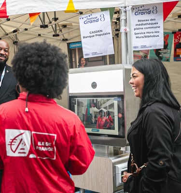 Photobooth haut de gamme pour les entreprises