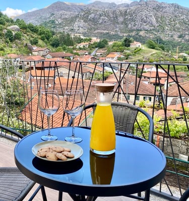 Terraço Green Man Gerês Mountain House
