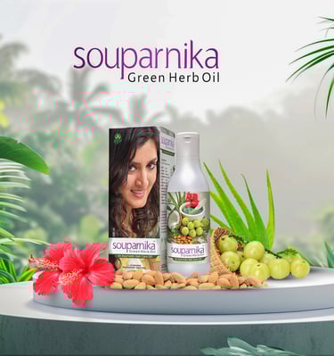 souparnika green herbal oil