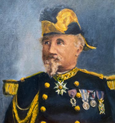 Sybille Ingold portraitiste - Le général