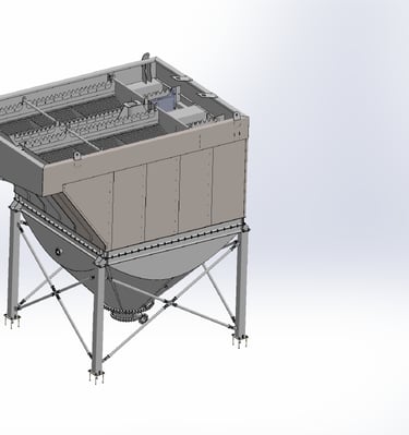 3D Model of Water Clarifier