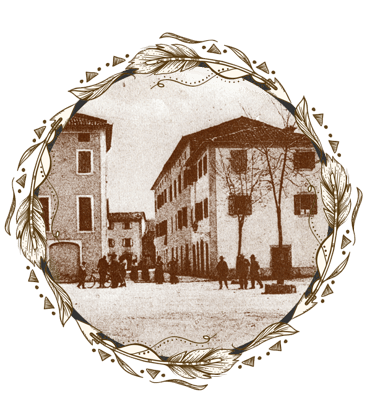 La Piazza di Montese nel 1900