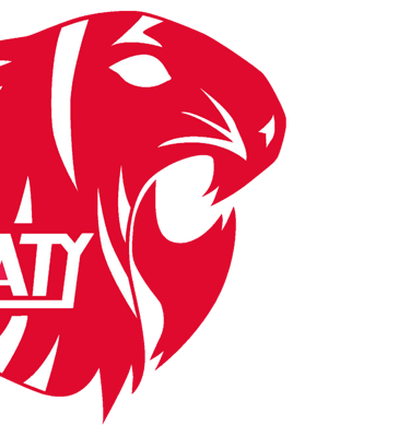 Katy High School Tigers red and white 3D printed school spirit keychains phone stands custom items