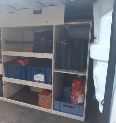 Aménagement sur mesure utilitaire