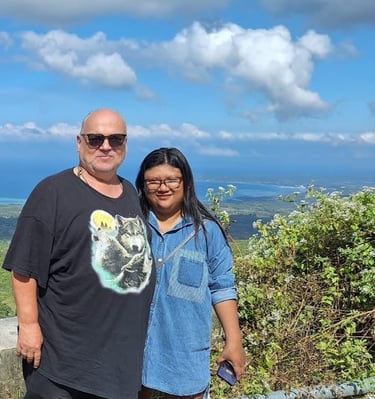 a look from the "highlands" while travelling from the airport to Moalboal