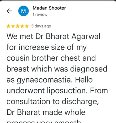 "Gynaecomastia Liposuction Plastic surgery in Udaipur"