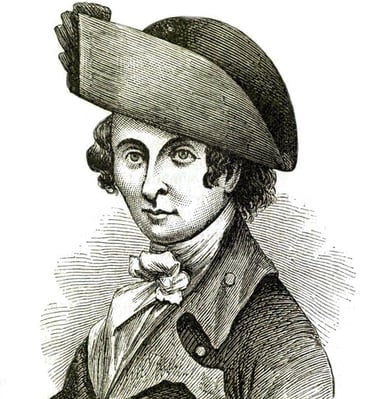 British Colonel Barry St. Leger, leader of the failed attack on Fort Stanwix