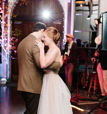 Wedding musicians playing a reception in Atlanta, Georgia