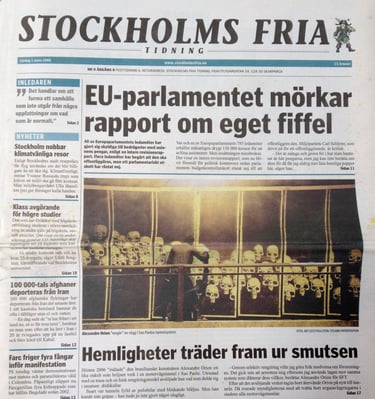 SWEDEN . COVER . STOCKHOLM FRIA