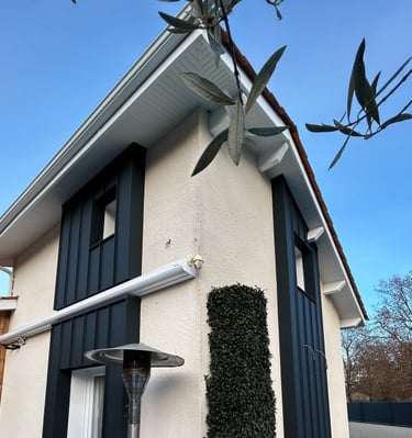 bardage mural maison PLX