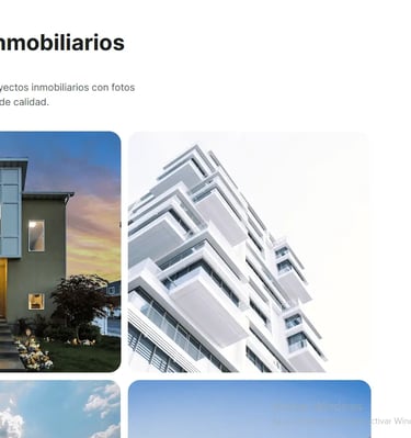 una vivienda moderna y un edificio moderno.