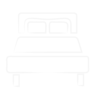 2 lits doubles + 1 lits simples par chambre à l'étage