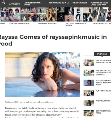Rayssa Slater SAG Actor & Musician - voyage la article