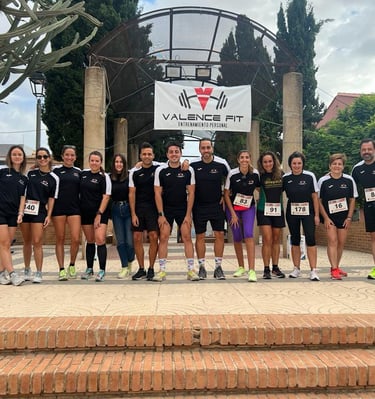 El equipo valence fit al completo