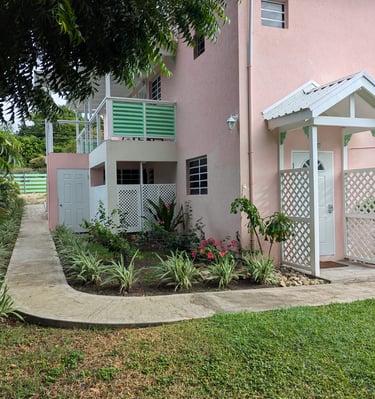 rear entrance and pathway