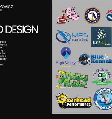 Logo design, logo designer, custom logos