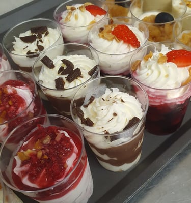 Plateau de Verrines sucrés