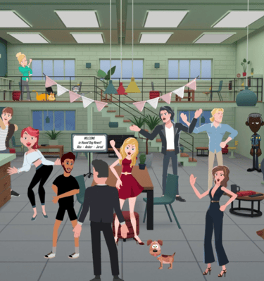 Hound Dog News for Kids Surprise Party S1 E3 The crew throws a surprise party for Alex, Amber, Jarod