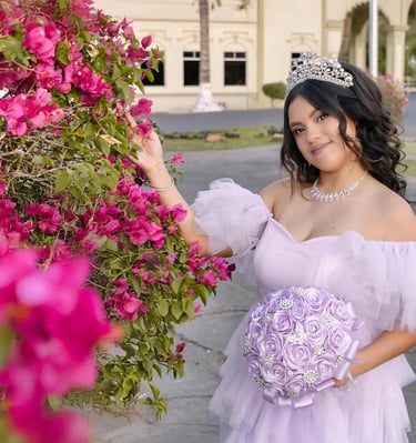 fotografia sesion quinceaños en rectoria mexicali