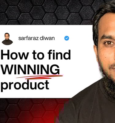 find winning product for online selling on amazon / / sarfaraz diwan - conektbiz.com