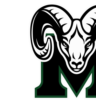 Mayde Creek High School Rams green white 3D printed custom school spirit products merchandise texas
