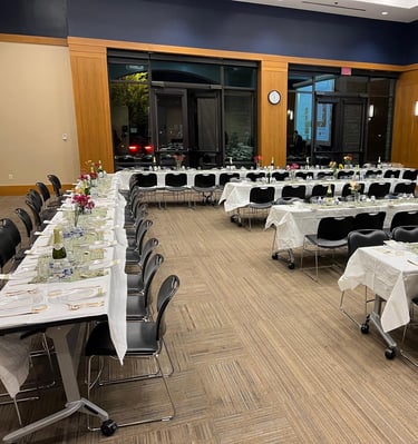 peace brodges center, nashville, food
