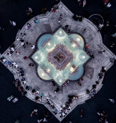 Fontana di piazza della Rotonda - Pantheon - Roma