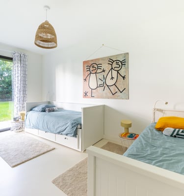 Chambre avec 2 lits simples