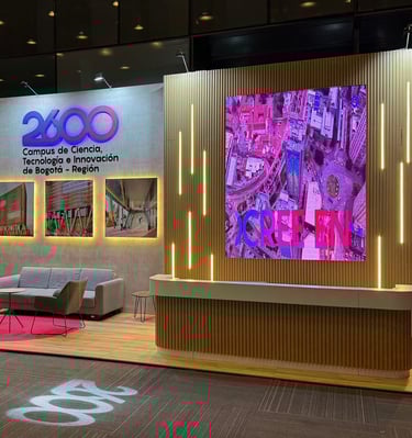 Pantalla LED para evento corporativo en Bogotá