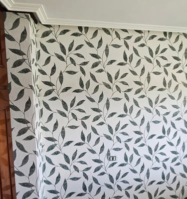 pintor papel pintado