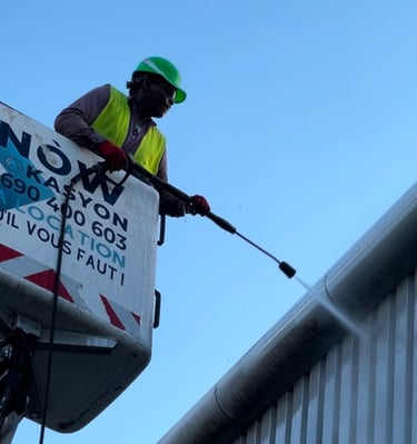 prestation de nettoyage de façade 