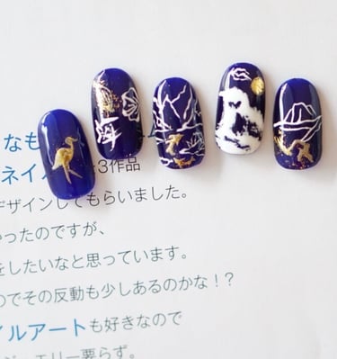 Japanese painting nail art design, kursus nail gel Bali