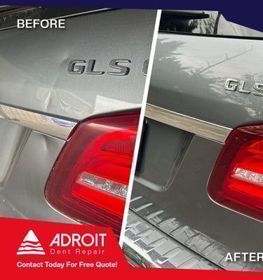 GLS63 AMG minor dings on liftgate, aluminium panel