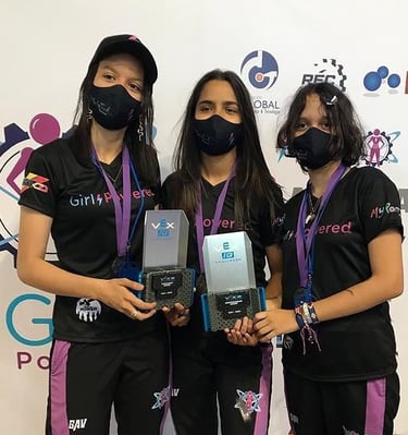 Campeonas Latinoamericanas de robótica femenino Medellín